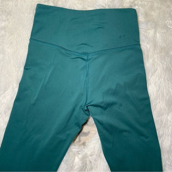 Sz Small Emerald Green Teal Girlfriend Collective Workout Leggings - Picture 7 of 11